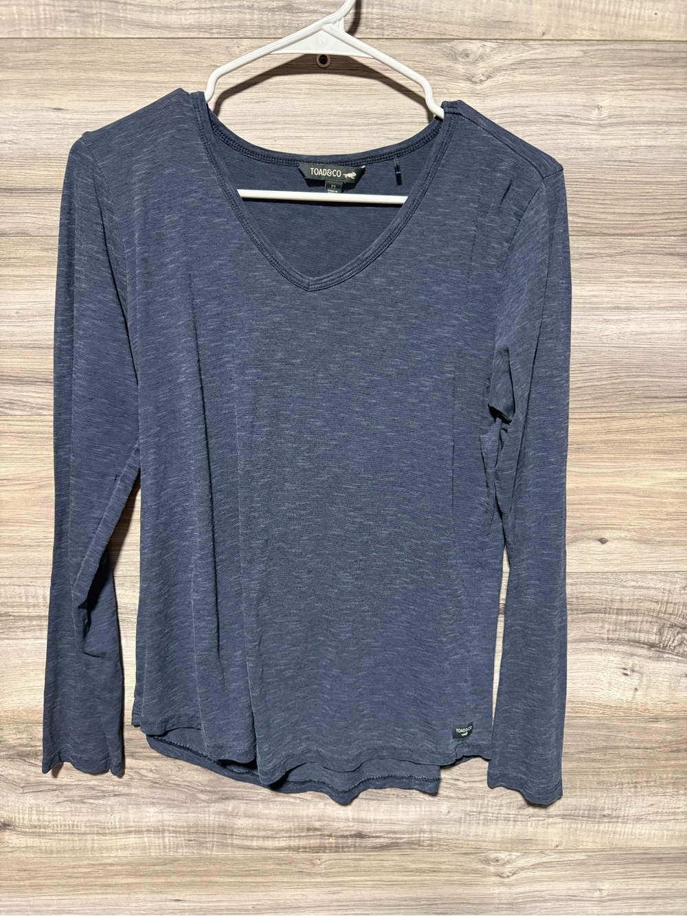 Toad and Co Blue Long Sleeve Shirt